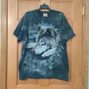 Vintage The Mountain Wolf Graphic Men's T Shirt Size L